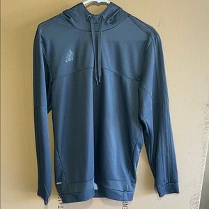 Adidas Dark Gray Performance Hoodie